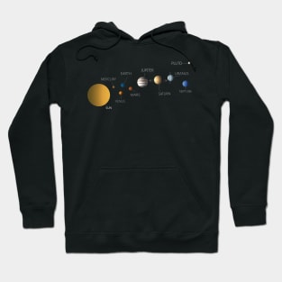 Space - Solar System Hoodie